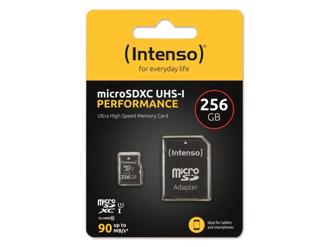 Intenso 256GB microSDXC Performance 3424492 - Waterdicht - afbeelding 6 van 6