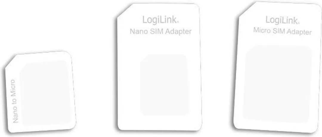 Logilink AA0047 SIM-/Geheugenkaartadapter - Wit