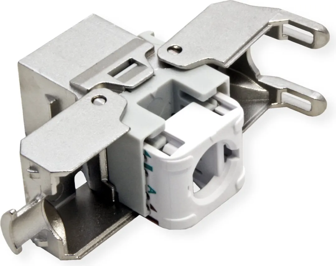 Roline Cat.6A Keystone RJ-45 Afgeschermd Zilver - afbeelding 4 van 6