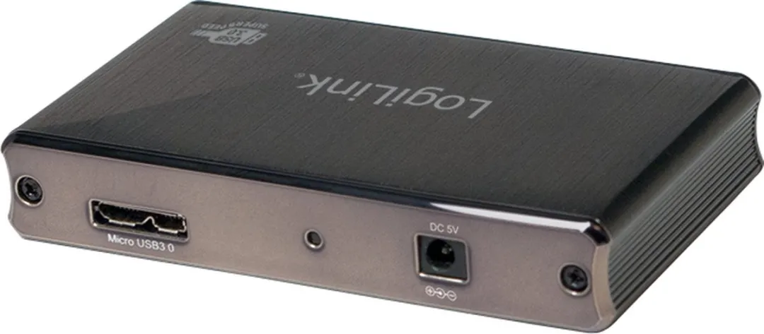 Logilink UA0282 USB 3.0 Hub 4 Poorten - Space grijs