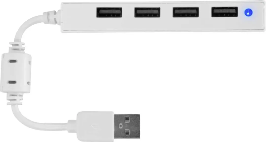 Speedlink Snappy Slim SL-140000-WE USB Hub 4x USB 2.0 - Wit