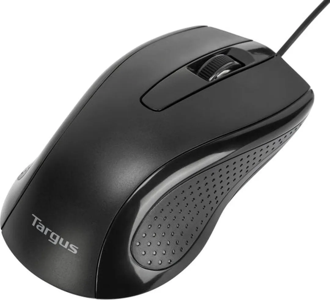 Targus AMU81AMGL Muis - Antimicrobieel - USB - Zwart - afbeelding 6 van 6