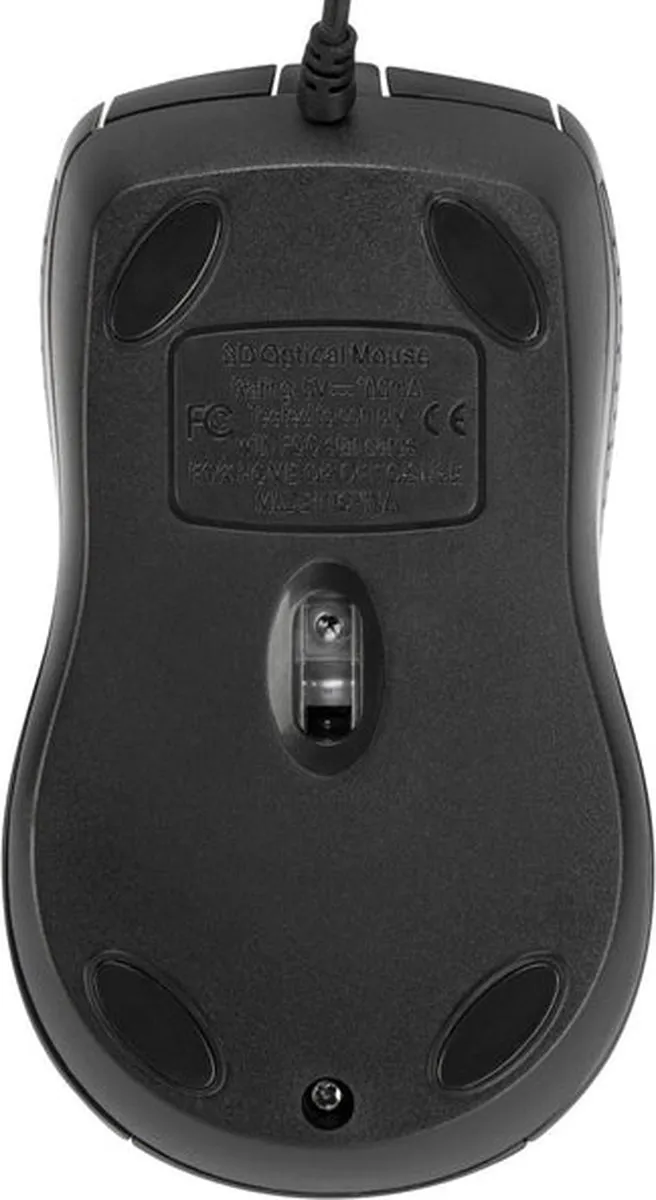 Targus AMU81AMGL Muis - Antimicrobieel - USB - Zwart