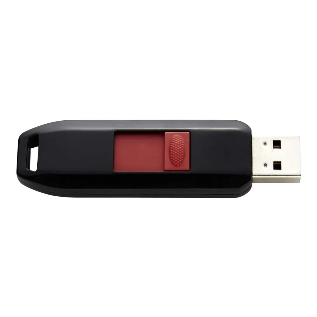 Intenso Business Line 32GB USB2.0 - Zwart/Rood