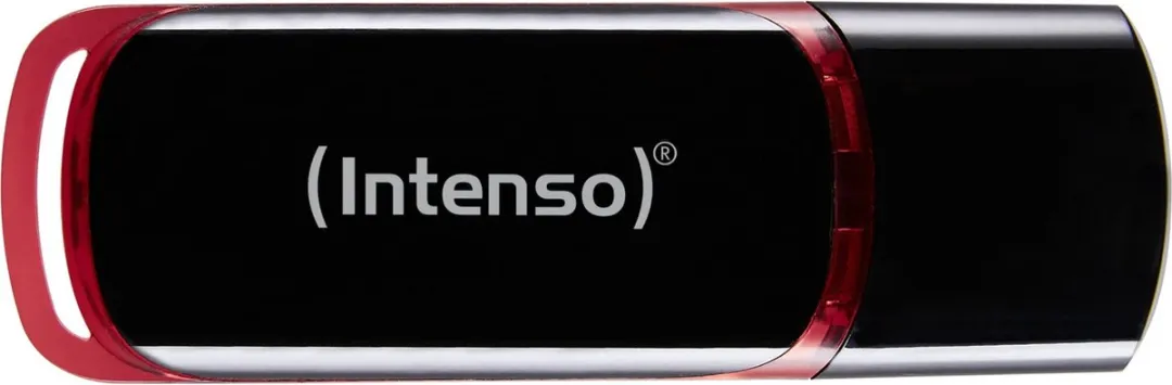 Intenso Business Line 32GB USB2.0 - Zwart/Rood