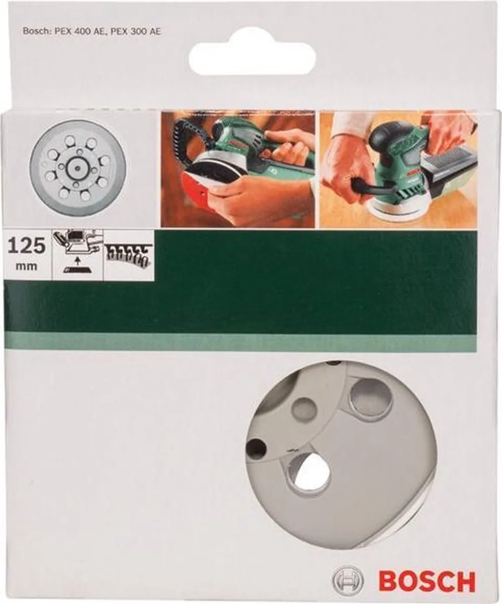 Bosch Schuurplateau PEX 300/400AE 125mm - 8 Gaten