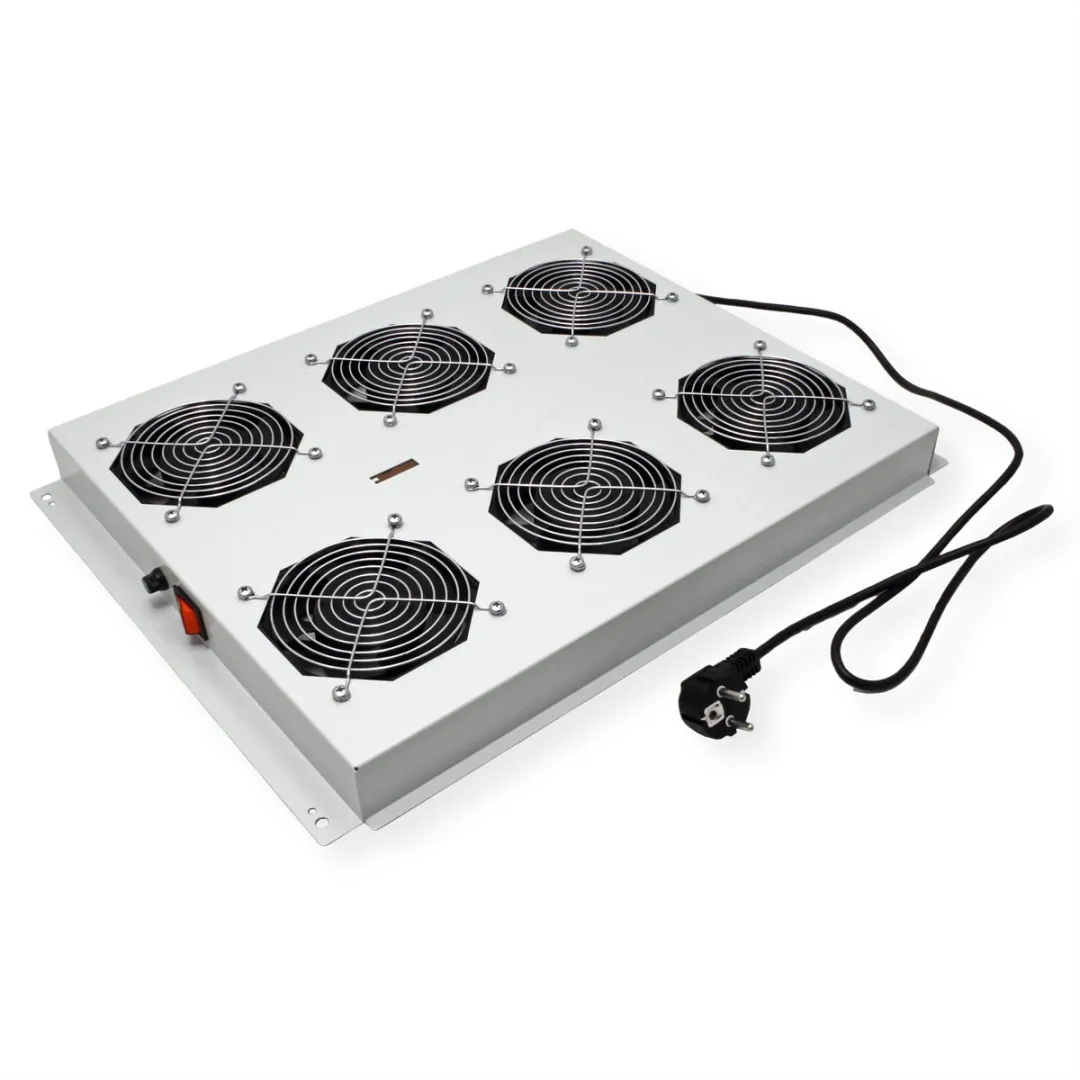 Roline 19-inch Dakventilatorunit 6 Ventilatoren