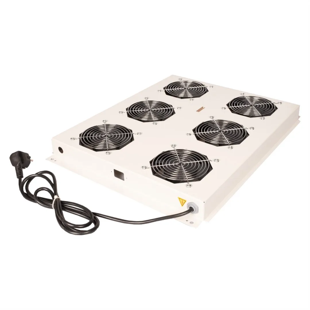 Roline 19-inch Dakventilatorunit 6 Ventilatoren - Grijs - afbeelding 4 van 6