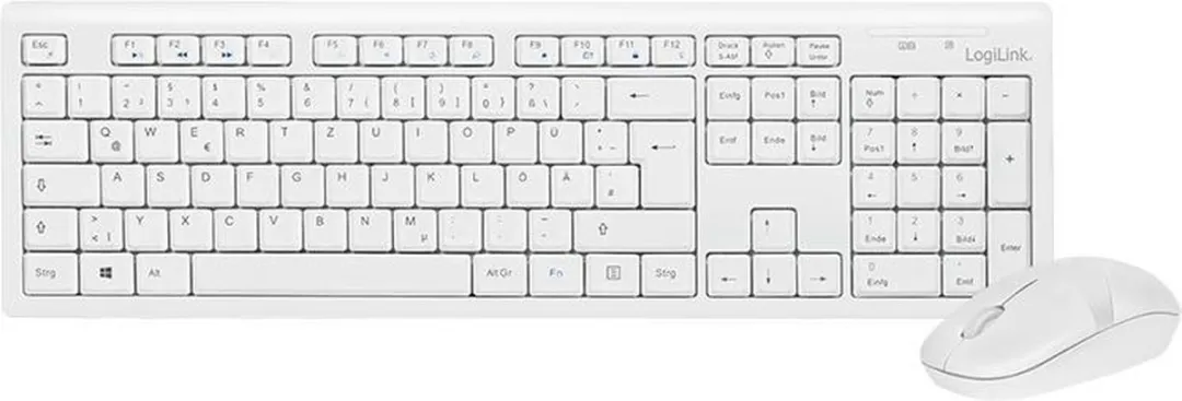 Logilink ID0104W Toetsenbord & Muis Set
