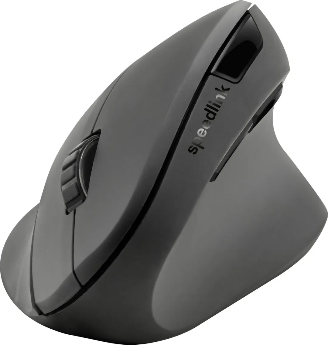 Speedlink PiaVO SL-630019-RRBK Verticale Muis - Draadloos - Zwart