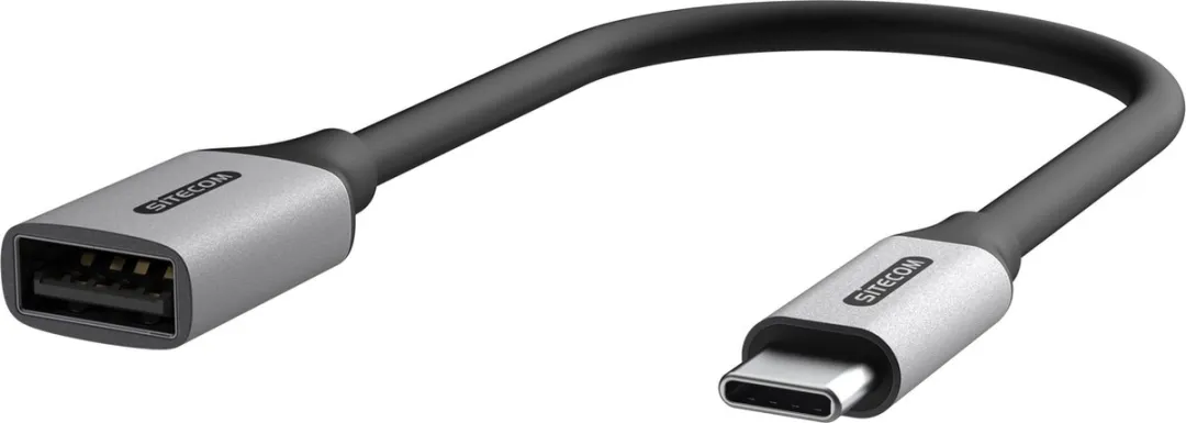 Sitecom AD-1011 USB-kabel 0,15m USB-A naar USB-C - Veelkleurig
