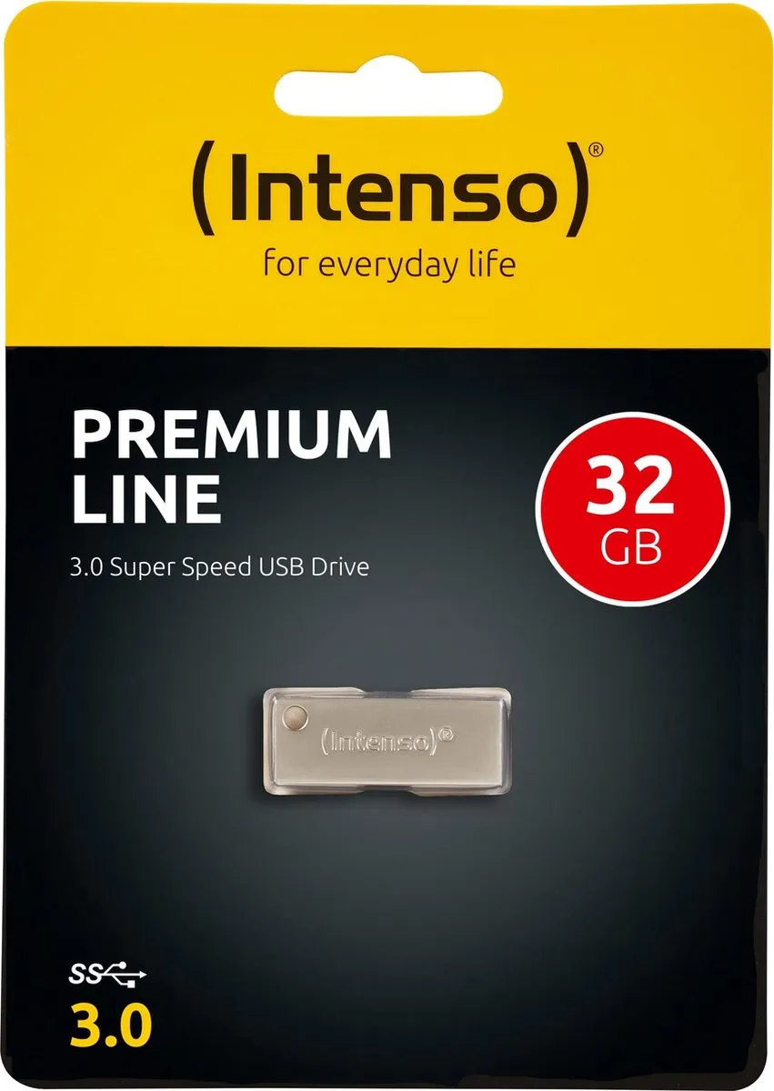 Intenso Premium Line USB-stick 32GB - Zilver