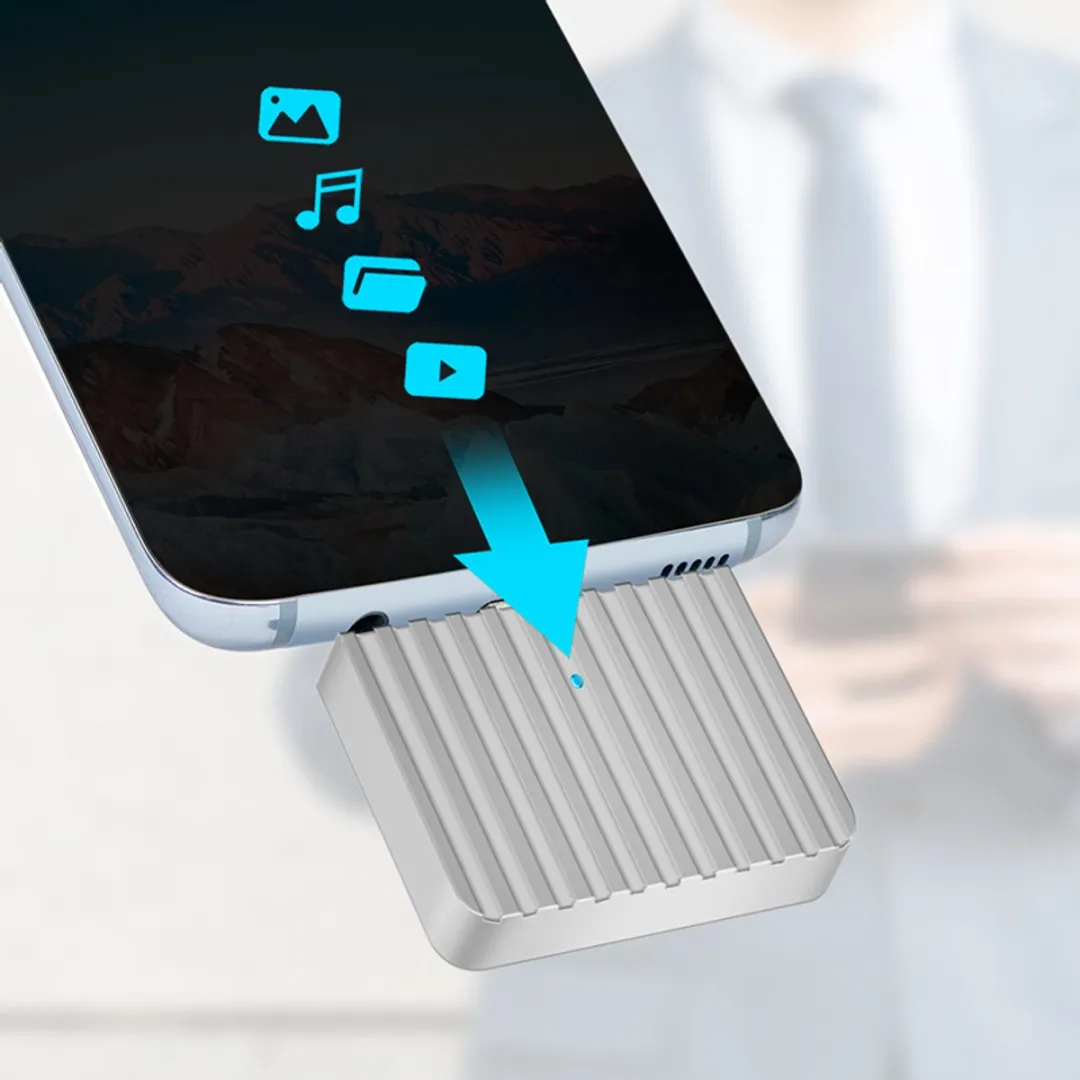 Logilink UA0423 Extern SSD-behuizing USB-C - PCIe NVMe - Zilver