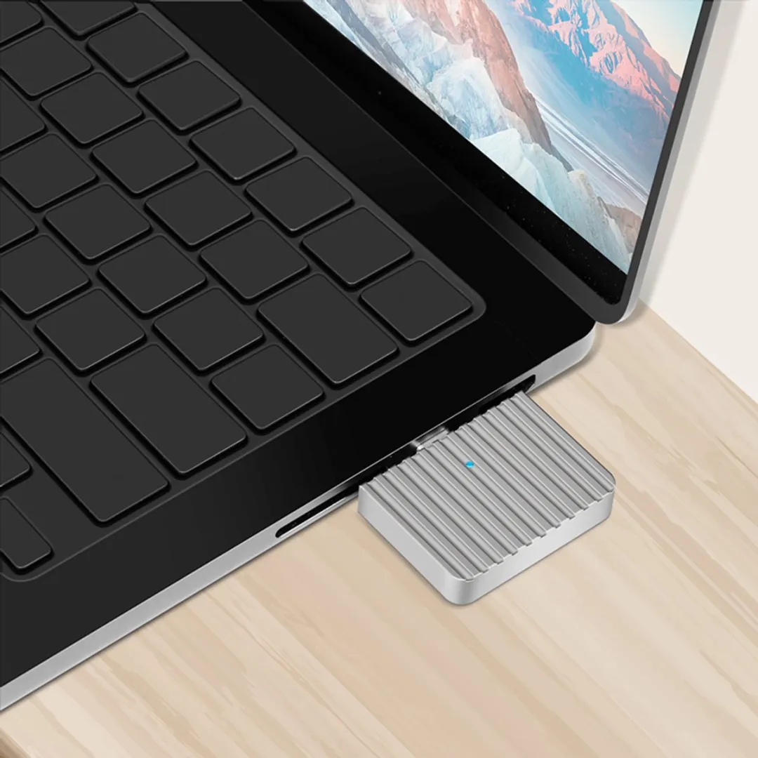 Logilink UA0423 Extern SSD-behuizing USB-C - PCIe NVMe - Zilver