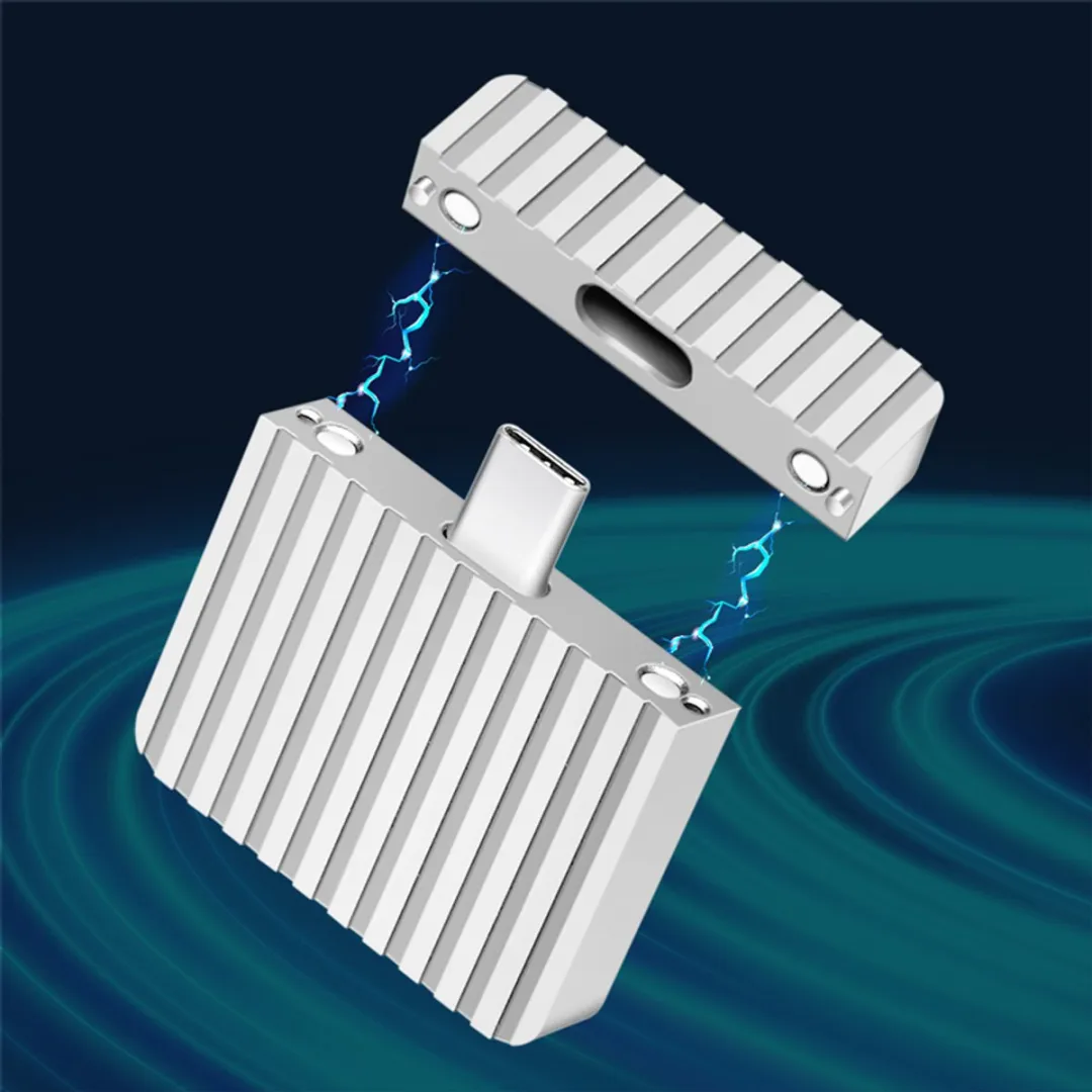 Logilink UA0423 Extern SSD-behuizing USB-C - PCIe NVMe - Zilver