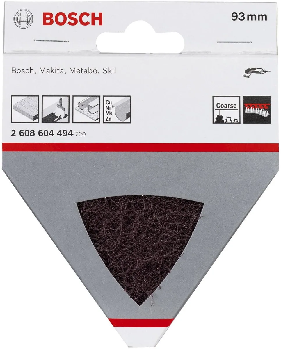 Bosch Vlies 93mm 2608604494 - 100 Stuks