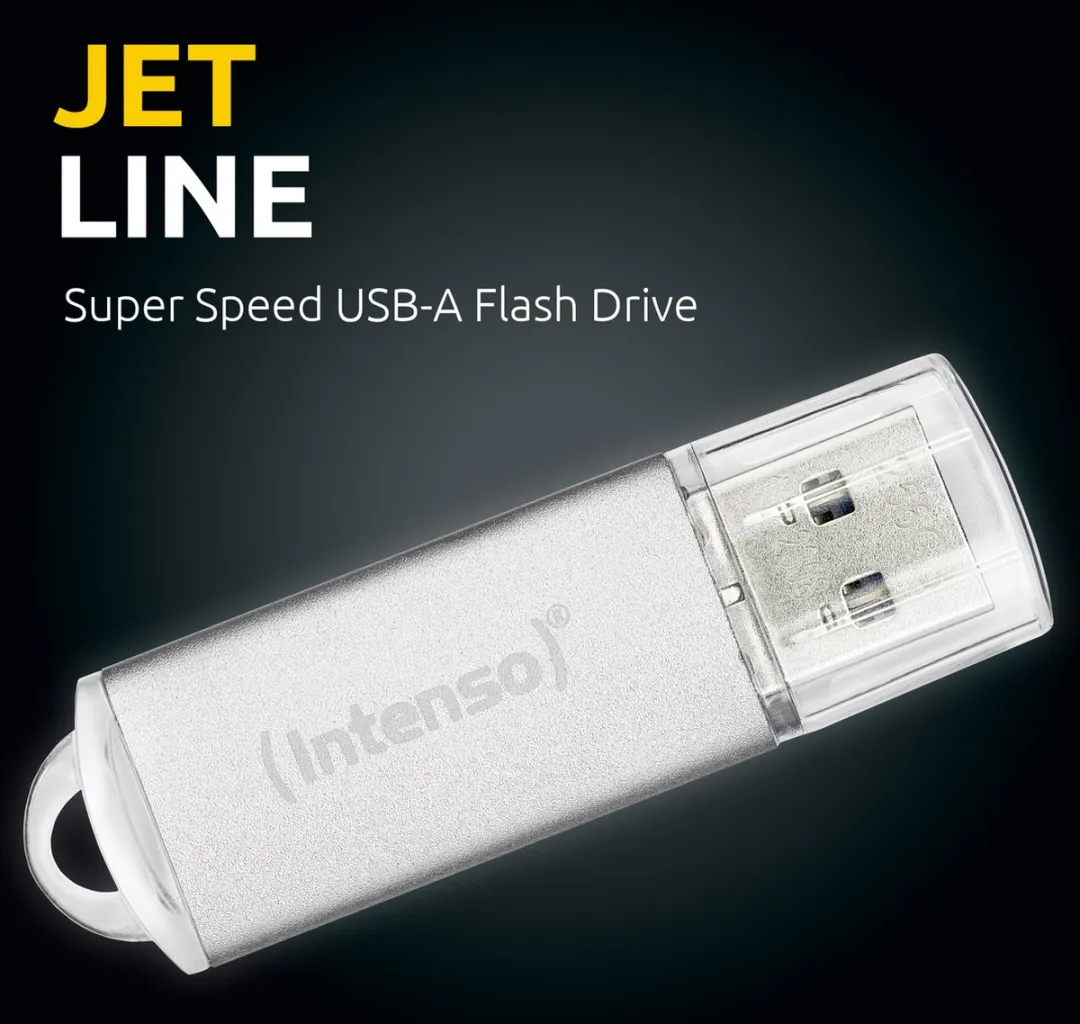 Intenso Jet Line 3541490 USB-stick 64GB - Zilver