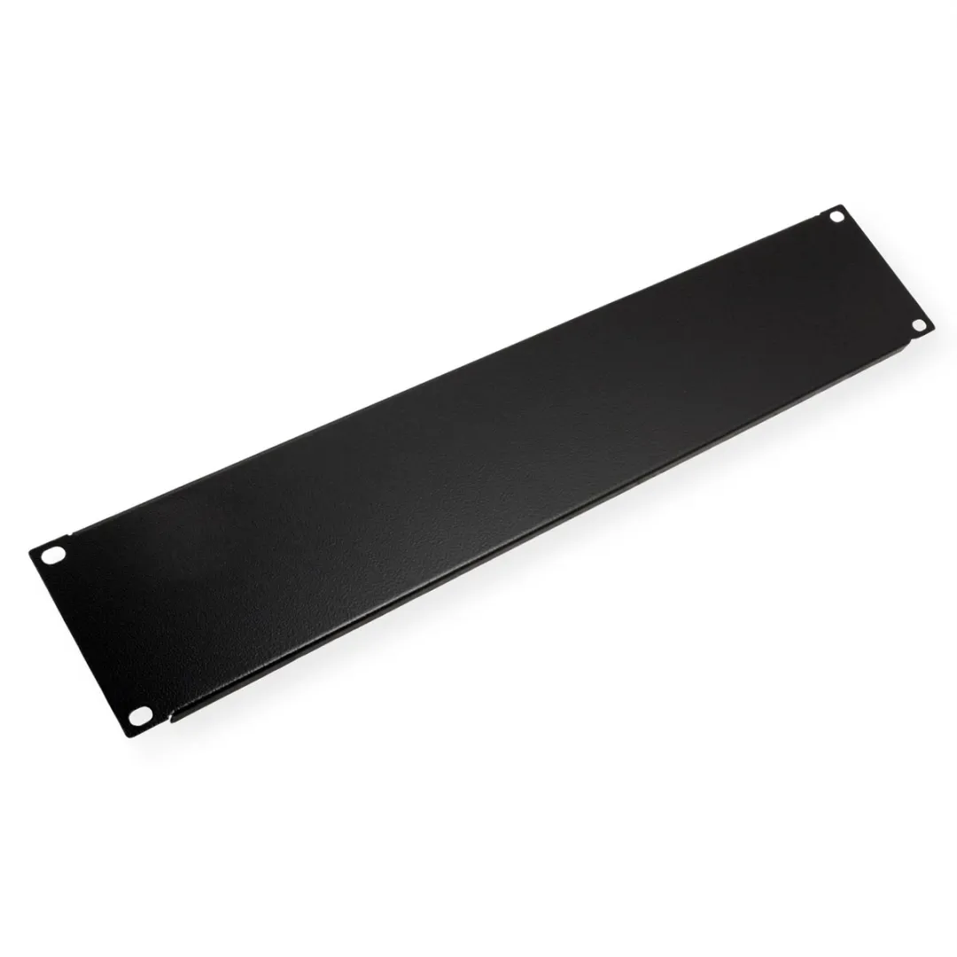 Roline 19 inch Blind Paneel 2U - Zwart - afbeelding 2 van 3