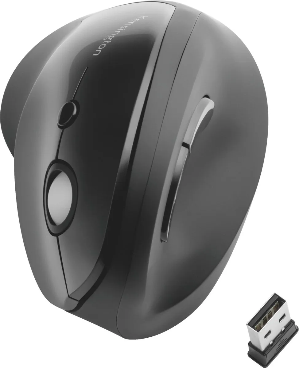 Kensington Pro Fit Draadloze Muis K75501EU - Rechtshandig - Zwart