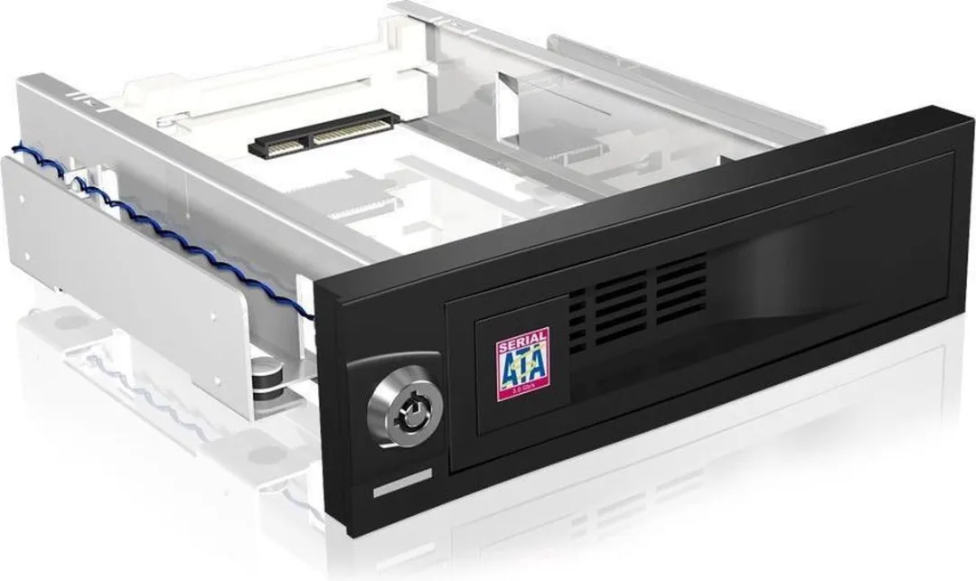 Icy Box IB-16800 Mobile Rack 3.5" - Zwart
