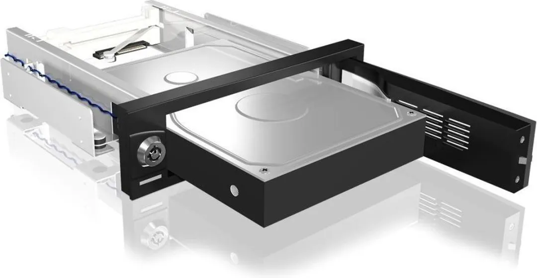 Icy Box IB-16800 Mobile Rack 3.5" - Zwart