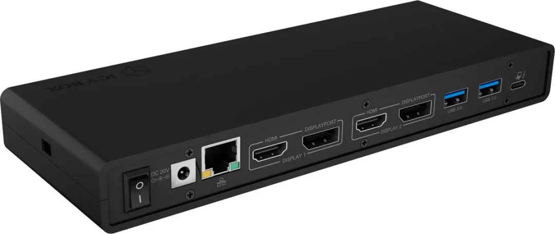 Icy Box IB-DK2245AC USB 3.2 Gen 1 Type-C Dock