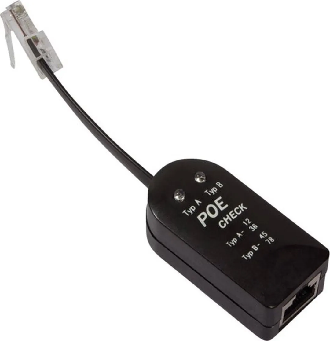 Logilink WZ0028 PoE Adapter & Injector - Zwart