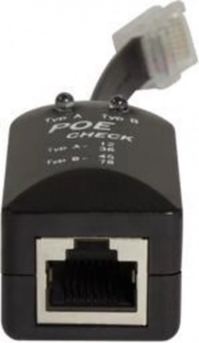 Logilink WZ0028 PoE Adapter & Injector - Zwart