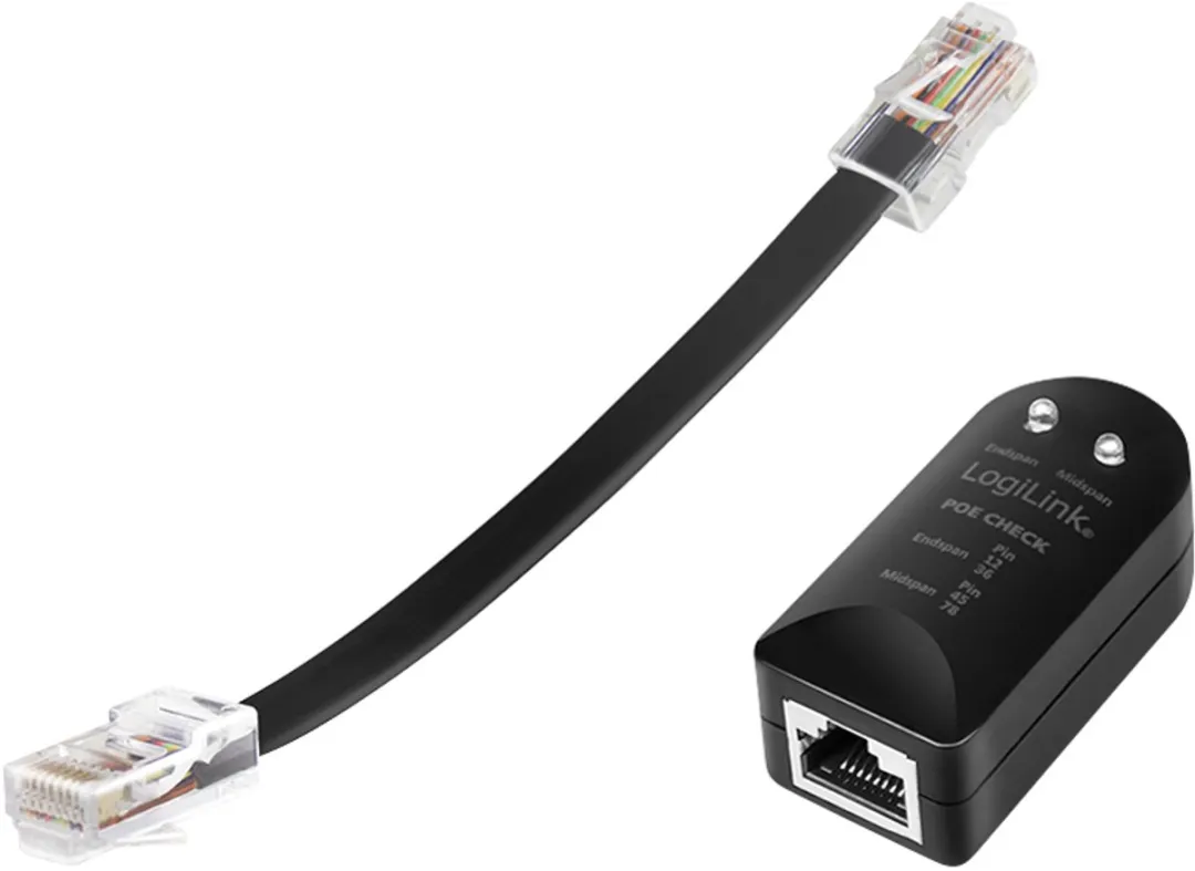 Logilink WZ0028 PoE Adapter & Injector - Zwart