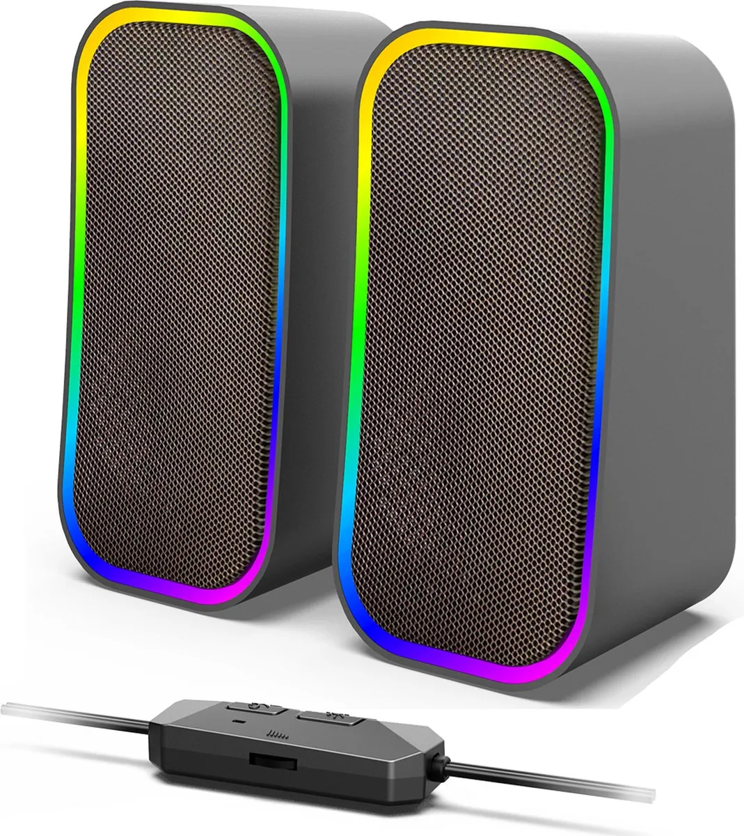 Speedlink TOKEN - Gaming Stereo Speaker - RGB - Bluetooth - PC - Zwart