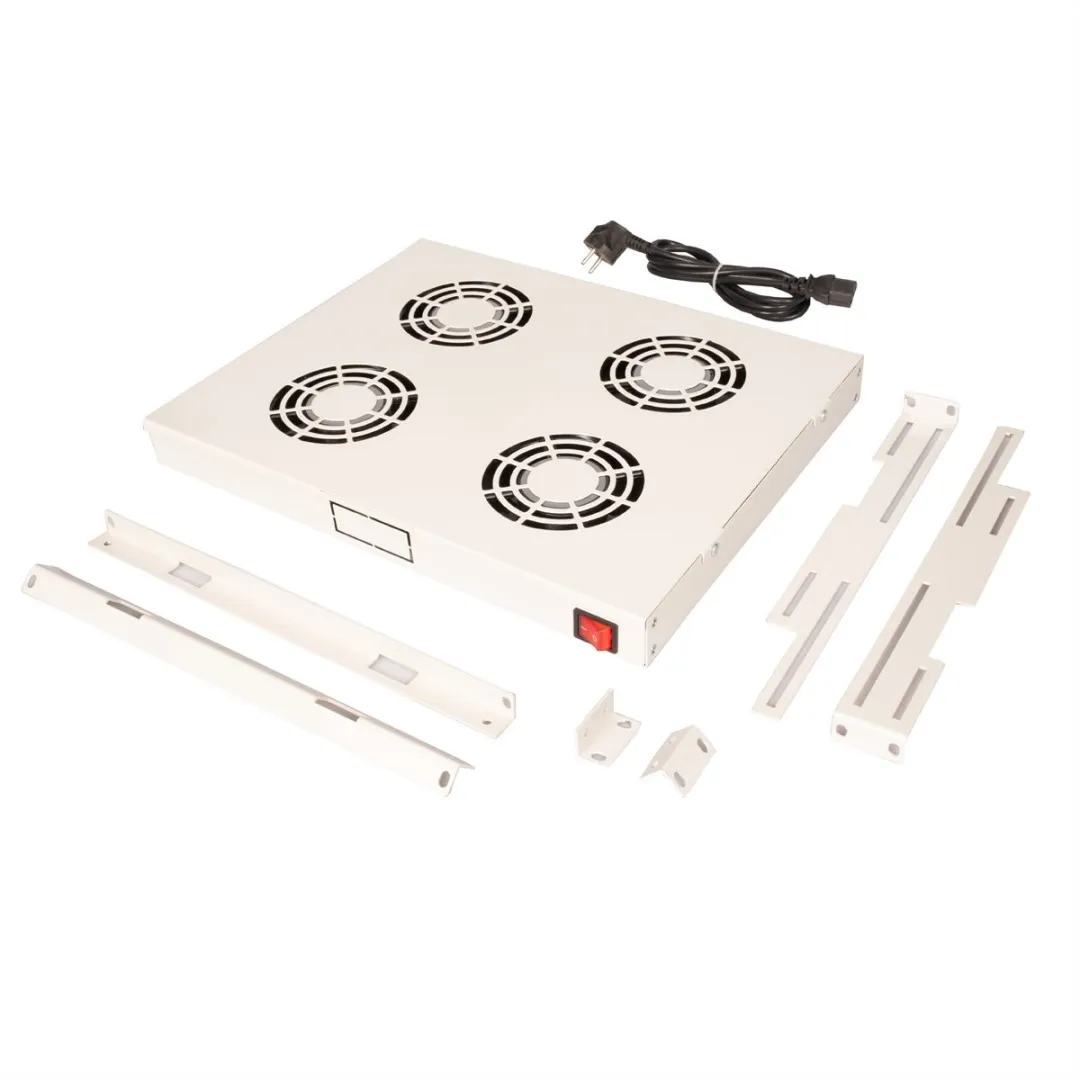 Roline 19-inch Ventilatoreenheid 4 Ventilatoren