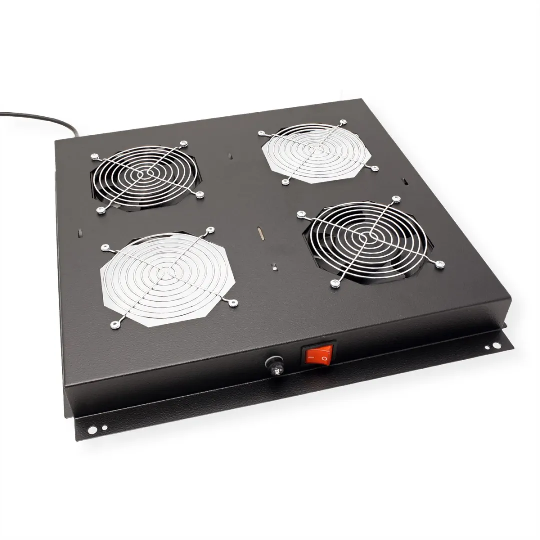 Roline Dakventilatie-unit 2 Ventilatoren - Thermostaat - Zwart - afbeelding 5 van 6