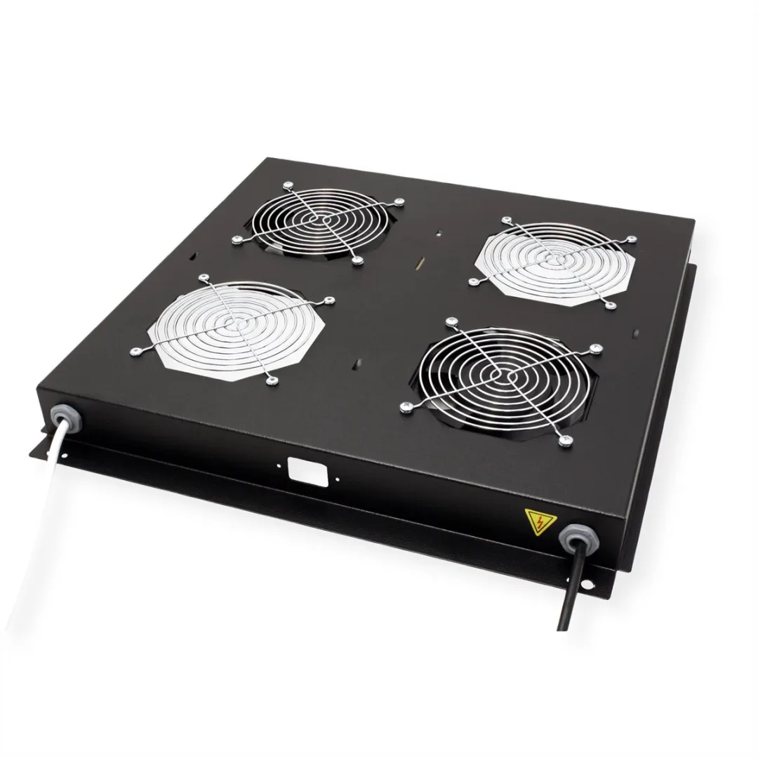 Roline Dakventilatie-unit 2 Ventilatoren - Thermostaat - Zwart - afbeelding 6 van 6