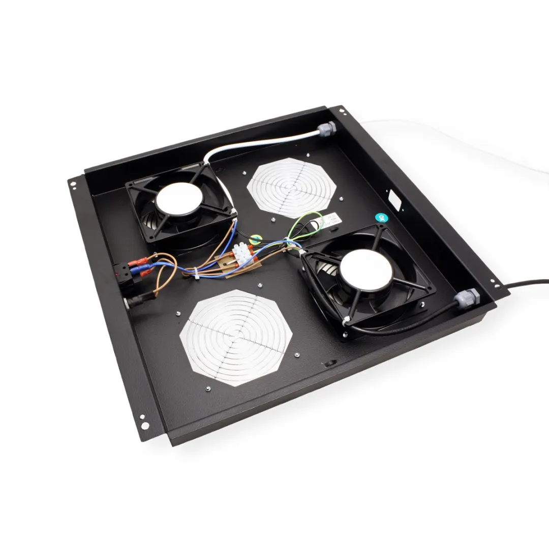 Roline Dakventilatie-unit 2 Ventilatoren - Thermostaat - Zwart - afbeelding 4 van 6