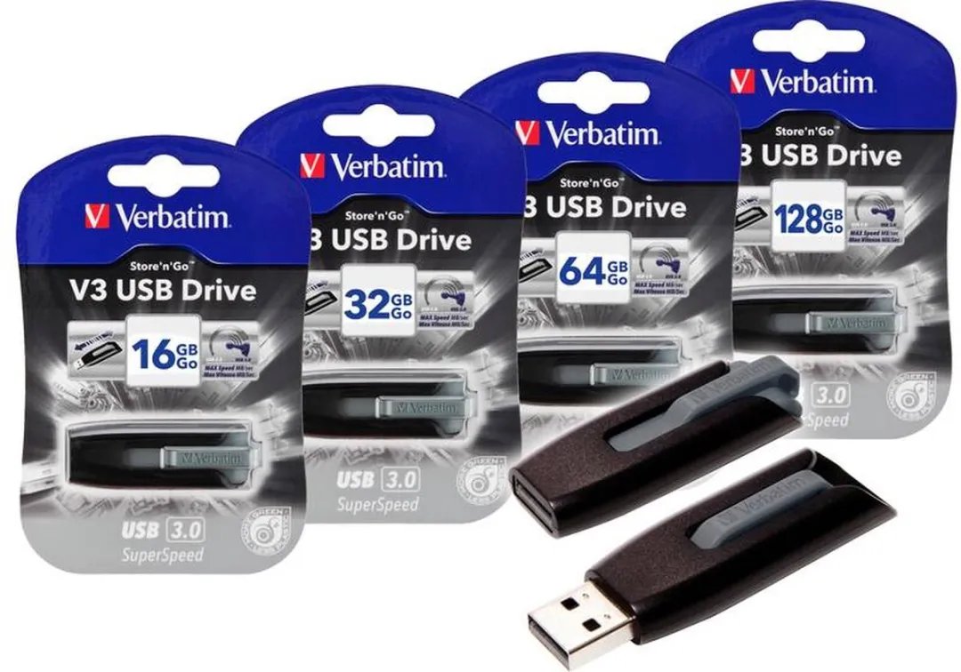 Verbatim Store 'n' Go V3 49172 USB-stick 16GB - Zwart