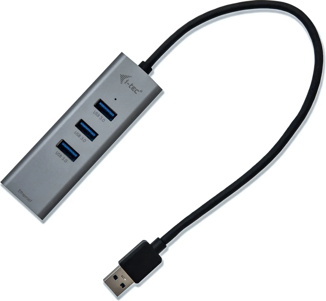 I-tec U3METALG3HUB USB 3.2 Netwerkadapter - 1000 MBit/s