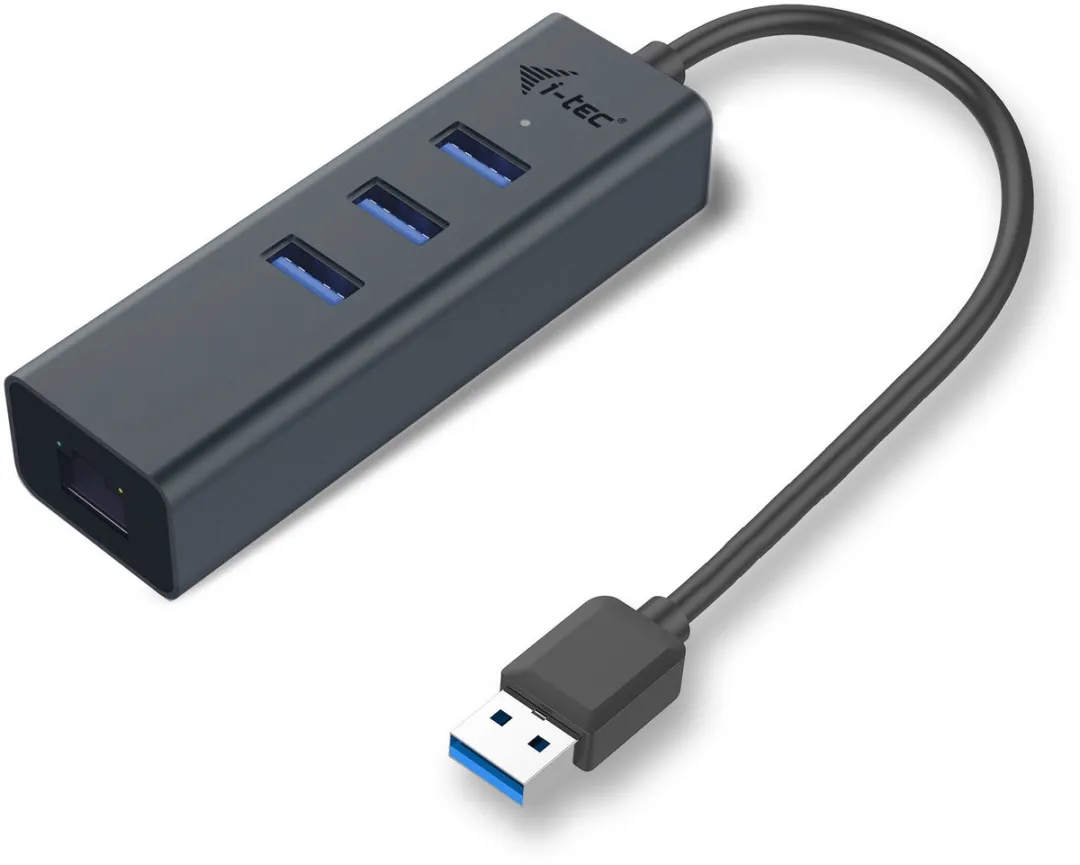 I-tec U3METALG3HUB USB 3.2 Netwerkadapter - 1000 MBit/s
