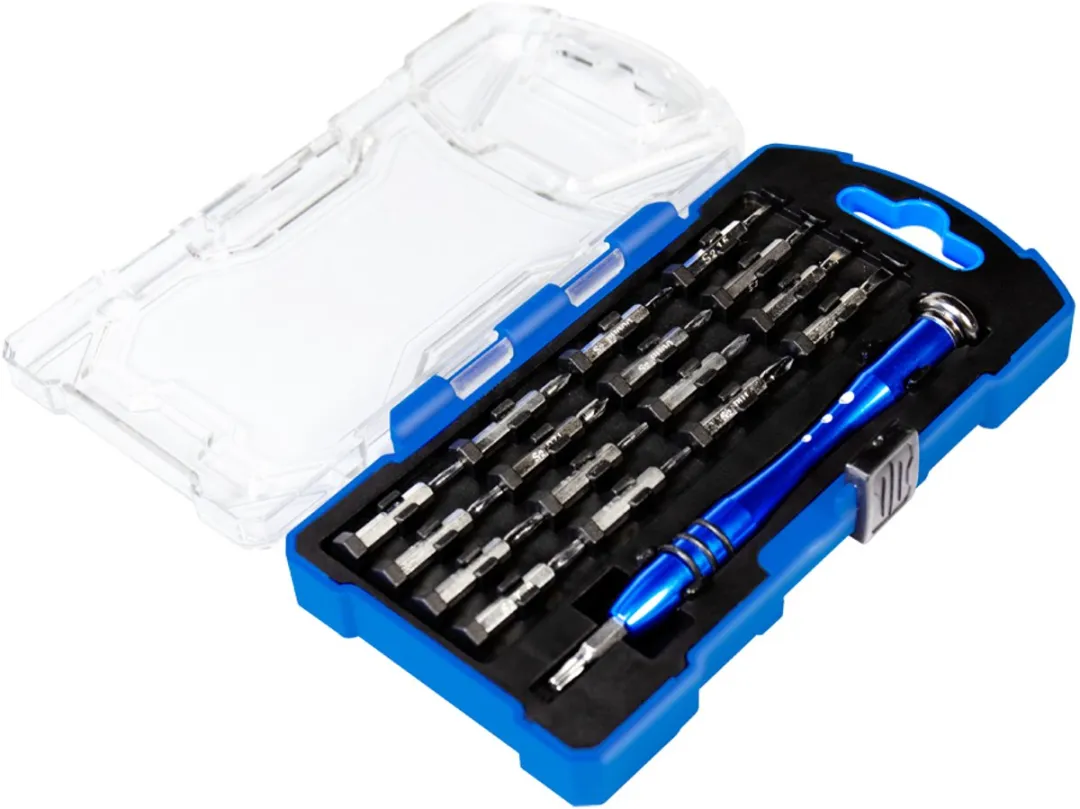 Logilink WZ0056 Schroevendraaier - Blauw - 17-delig