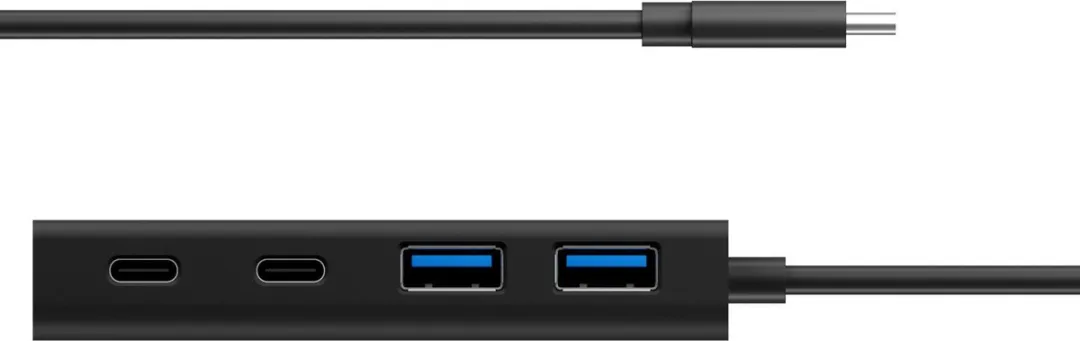 Icy Box IB-HUB1426-CPD USB-hub 4x USB 3.0 - Zwart - afbeelding 6 van 6