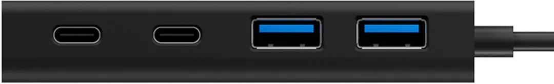 Icy Box IB-HUB1426-CPD USB-hub 4x USB 3.0 - Zwart