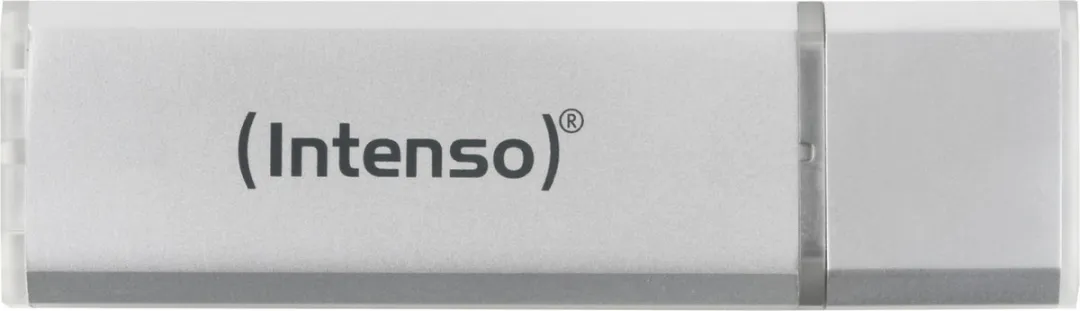 Intenso Alu Line USB-stick 128GB - 2 Stuks - Zilver
