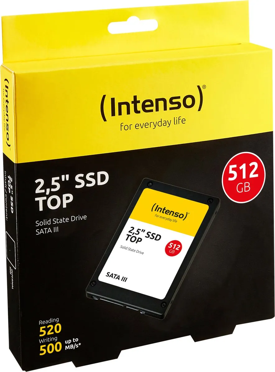 Intenso 2.5inch SSD TOP 512GB - SATA III