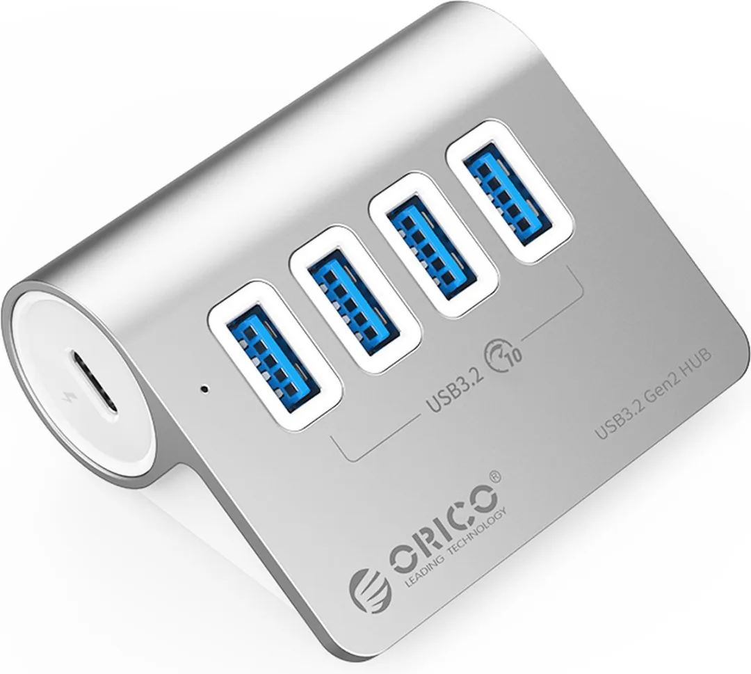 ORICO M3U4-G2-05-SV USB Hub 4-Poort 10Gbps