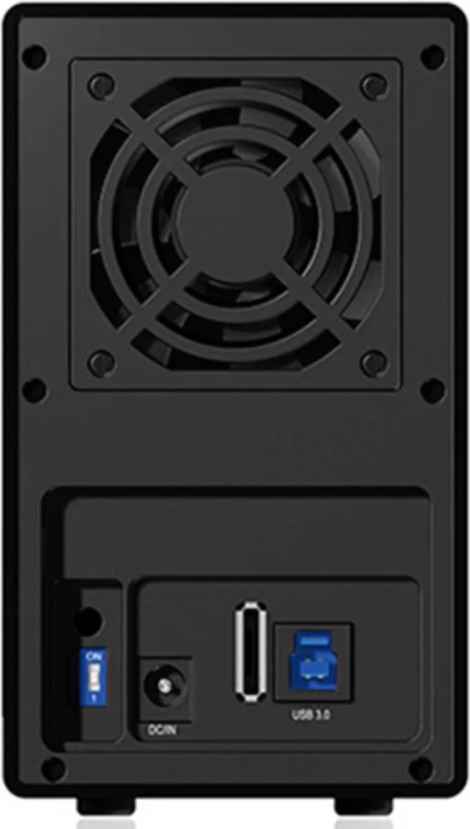 Icy Box IB-RD3620SU3 3,5" Harde Schijfbehuizing - USB 3.2 Gen 1 - Zwart - afbeelding 6 van 6