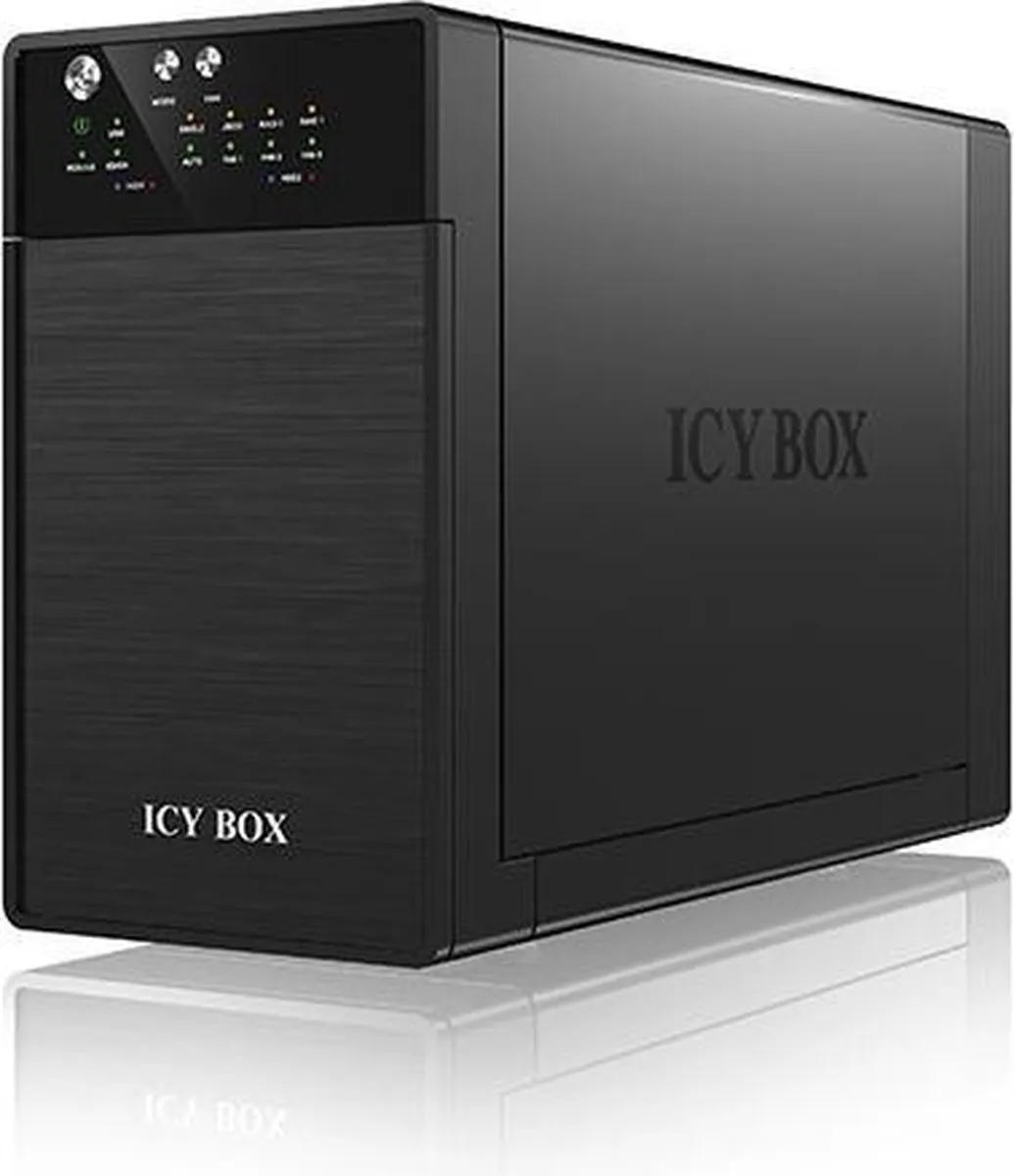 Icy Box IB-RD3620SU3 3,5" Harde Schijfbehuizing - USB 3.2 Gen 1 - Zwart
