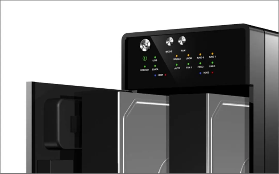 Icy Box IB-RD3620SU3 3,5" Harde Schijfbehuizing - USB 3.2 Gen 1 - Zwart