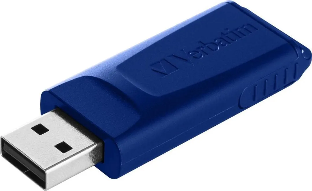 Verbatim Slider USB-stick 32GB - Rood/Blauw