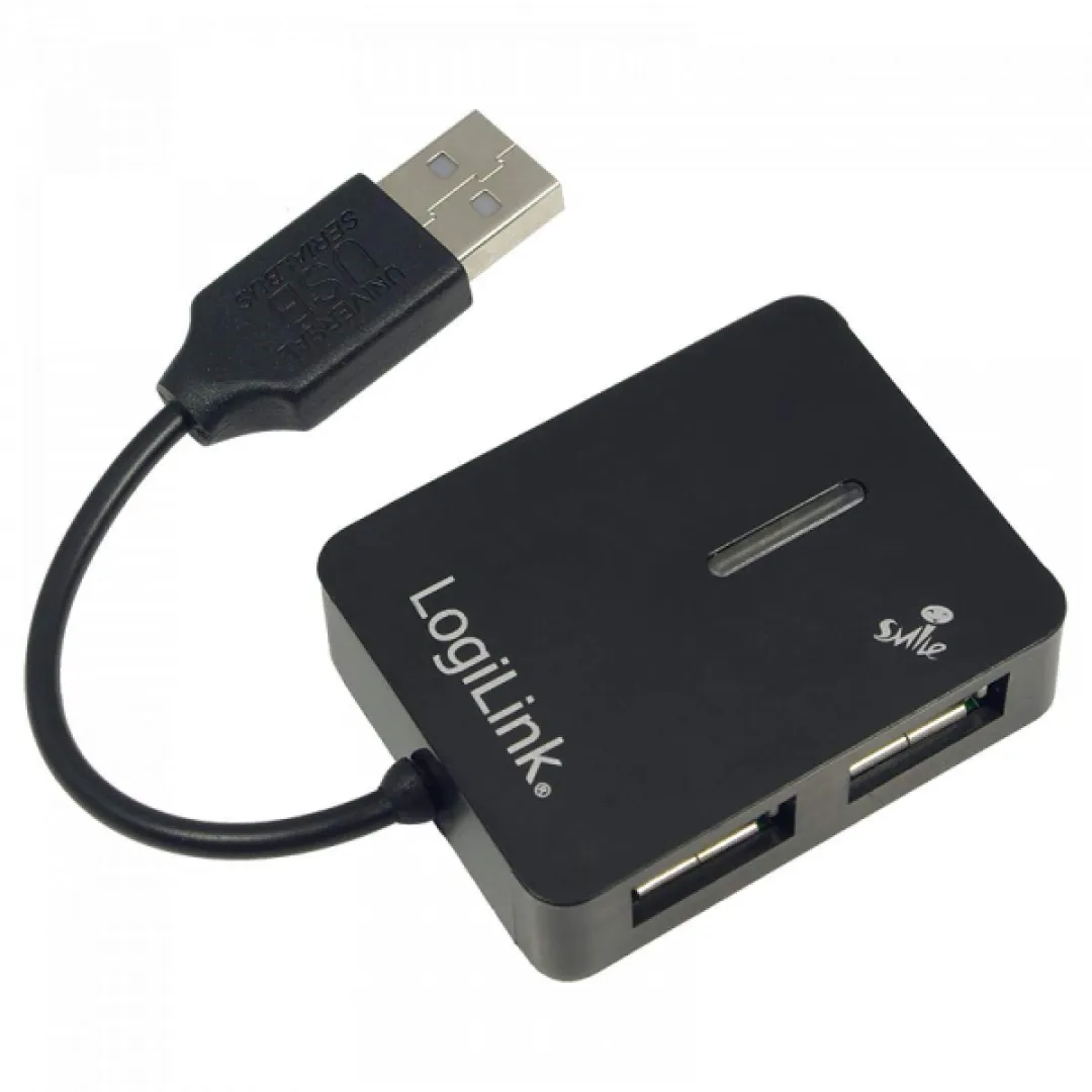 Logilink UA0139 USB 2.0 Hub 4-Poorten