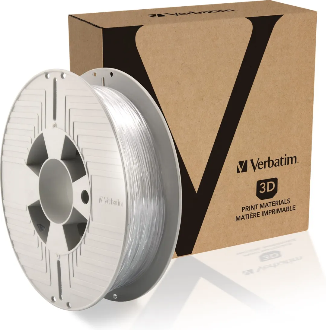 Verbatim Durabio 55151 3D Printerfilament 1.75mm - 0.5kg Transparant
