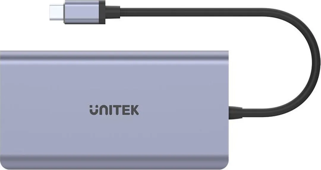UNITEK uHUB S7 D1056A USB-Hub - Grijs - afbeelding 2 van 6